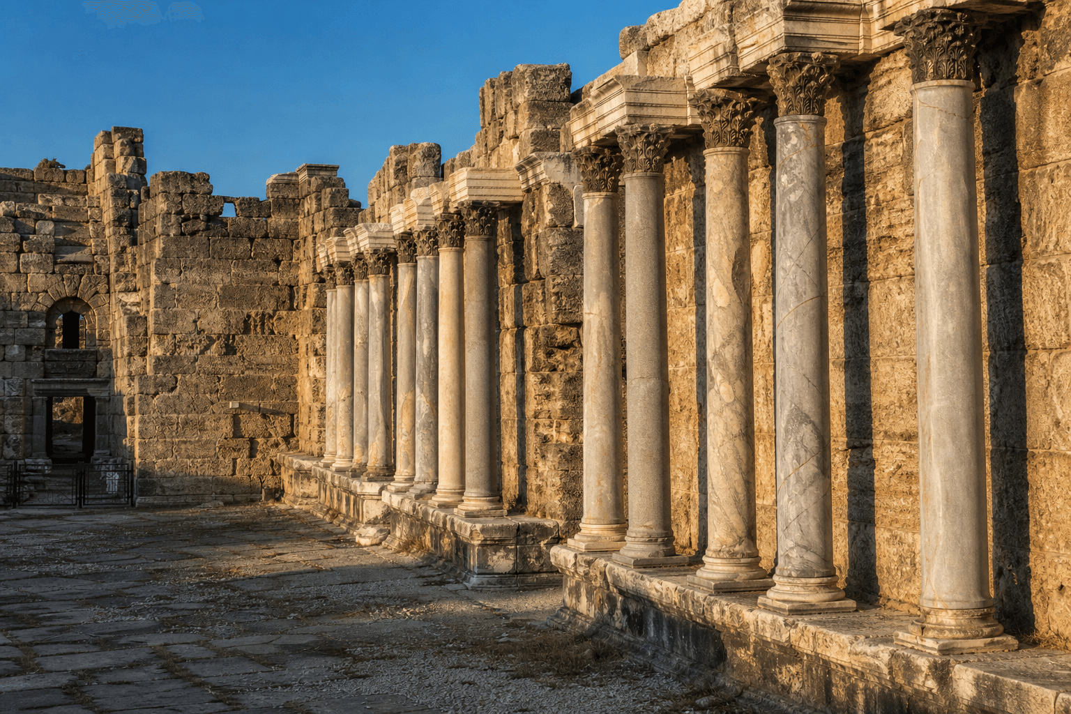 Aspendos antik tiyatrosu